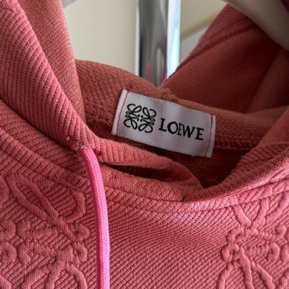 NWT Beautiful Women's Peach Hoodie Sweatshirt Size Medium - Picture 6 of 7
